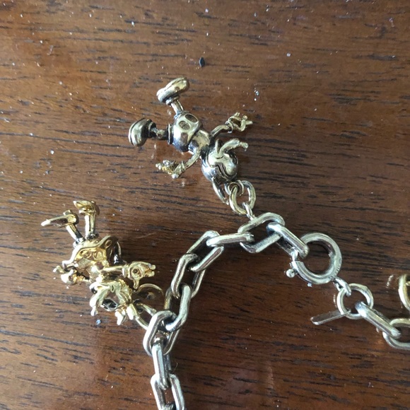 π Sterling Silver Disney Charm Bracelet- 666 $50 or $45 w/offer-FOUND - Picture 4 of 9